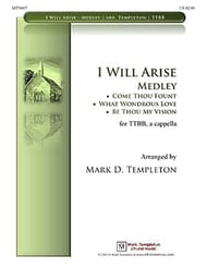 I Will Arise - Medley TTBB choral sheet music cover Thumbnail